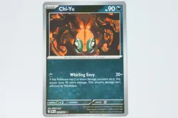 Chi-Yu 059/084 Rare Pitch Black Pokemon Reverse Holo Near Mint - Image 1