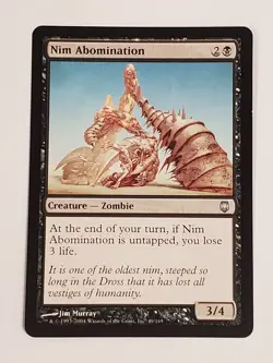 MTG Nim Abomination (Darksteel/Black/U) - BGM - Image 1