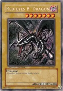YuGiOh: BPT-005 Red-Eyes B. Dragon! Heavily Played! FREE SHIPPING! - Image 1