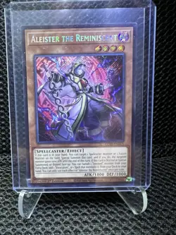 Yugioh! Aleister the Reminiscent 1st Edition Secret Rare CORI-EN015 NM - Image 3