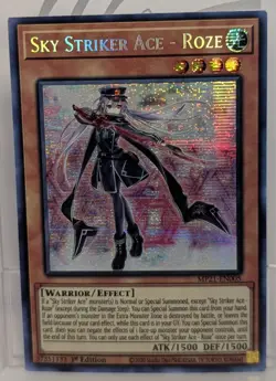 YuGiOh! Sky Striker Ace - Roze MP21-EN005 Secret Rare 1st Edition - Image 1