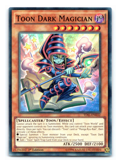 Toon Dark Magician - TDIL-EN032 - Super Rare - 1st Edition Yugioh EURO - Image 1