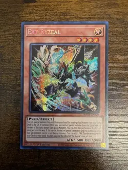 🔥Yugioh Ext Ryzeal MP25-EN120 2025 Mega-Pack 1st Edition Prismatic Secret NM🔥 - Image 1