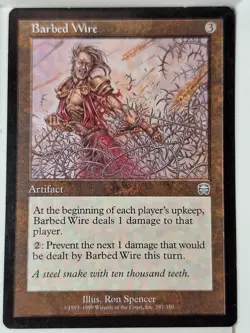 Barbed Wire - Mercadian Masques - Magic the Gathering MTG Nice! - Image 1