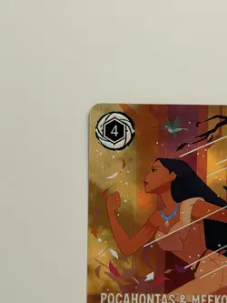 Lorcana Pocahontas & Meeko ENCHANTED 227/207 Attack of the Vine In Hand! - Image 2