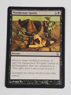 MTG Murderous Spoils (Darksteel/Black/U) - BGM - Image 1