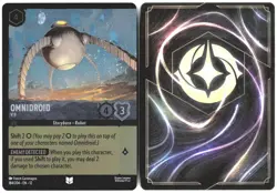 Disney Lorcana TCG Omnidroid V.9 184/204 Foil Wilds Unknown - Image 3