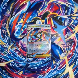 Mega Greninja Ex 022/086 Chaos Rising Near Mint Pokemon Card - Image 1