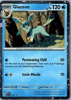 Glaceon (Cosmos Holo) - Scarlet & Violet Promo 171 - Promo NM - Pokemon Card - Image 1