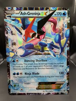 Ash-Greninja EX - (XY Black Star Promos) Holo Promo XY133 Jumbo Cards LP - Image 1