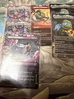 Magic The Gathering Teenage Mutant Ninja Turtles 60 Card Bulk Lot - Image 2