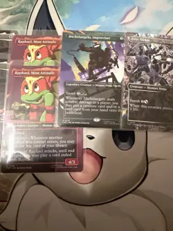 Magic The Gathering Teenage Mutant Ninja Turtles 60 Card Bulk Lot - Image 3