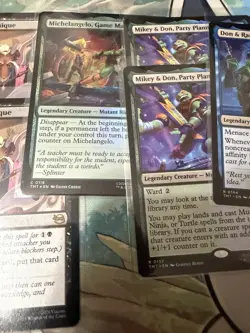 Magic The Gathering Teenage Mutant Ninja Turtles 60 Card Bulk Lot - Image 5