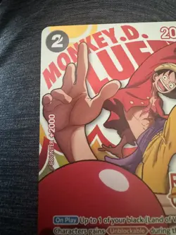 Monkey D. Luffy - One Piece x Round 1 Promo Card - OP16-095 - ENGLISH - NM/MT - Image 2