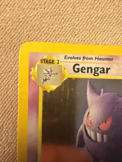 Gengar 5/62 Holo Fossil Holo Rare Unlimited 1999 Vintage Pokemon TCG 5/62 Lp - Image 2