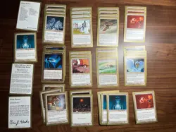 MTG Magic the Gathering World Championship Deck-1998 BRIAN HACKER (used) - Image 4