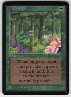 Wild Growth Beta Edition Common MAGIC: THE GATHERING - Image 1
