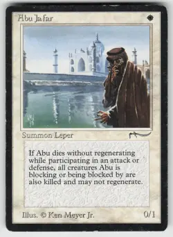 Abu Ja'far Arabian Nights Uncommon MAGIC: THE GATHERING - Image 1