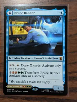Bruce Banner - Mythic - Regular - MTG Marvel Super Heroes - 0049 NM - Image 1