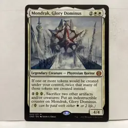 MTG Mondrak, Glory Dominus Magic: The Gathering Phyrexia: All Will Be One #023 - Image 1