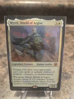 MTG Myrel, Shield of Argive - Foil, NM-Mint, English The Brothers' War - Image 1