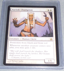 Auriok Champion LP, English MTG Fifth Dawn - Image 1