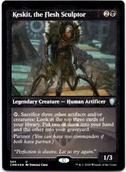 Keskit, the Flesh Sculptor (Foil Etched) (Foil) Commander Legends, 565 NM - Image 1