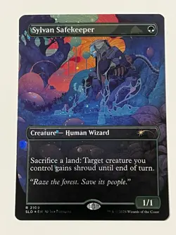 MTG | Sylvan Safekeeper [Secret Lair] 🪐Galaxy FOIL✨ - Image 1