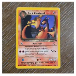 Pokemon Dark Charizard Team Rocket 21/82 Rare Unlimited Regular 80 HP Wizards - Image 1