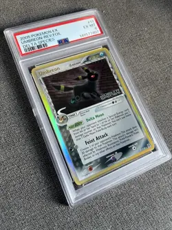 Pokemon TCG Umbreon EX Delta Species Reverse Holo Stamped 17/113 PSA 6 EX-MT - Image 3