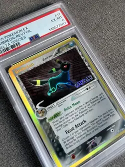 Pokemon TCG Umbreon EX Delta Species Reverse Holo Stamped 17/113 PSA 6 EX-MT - Image 5