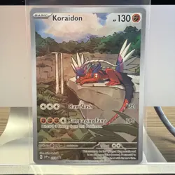 Pokemon TCG Koraidon 014 Black Star Promo | Full Art Illustration Rare | NM/M - Image 1