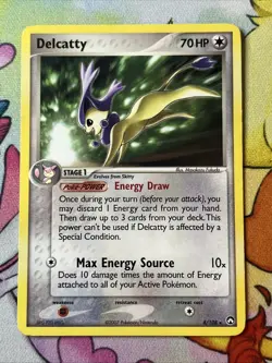 Delcatty 8/108 2007 EX Power Keepers Pokemon Card Non Holo Rare - Mp - Image 1