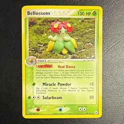 Pokemon TCG Bellossom EX Hidden Legends 16/101 Regular Rare Unlimited EN - Image 1