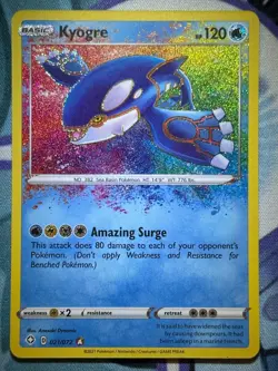 Kyogre - Amazing Rare - 023/072 - SWSH Shining Fates - Pokemon TCG - Image 1