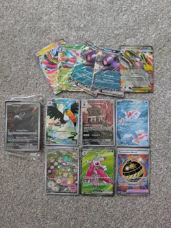 Pokemon TCG Pitch Black IR/Promo/Ex Bundle Goldeen Morpeko Fomantis Lurantis - Image 1