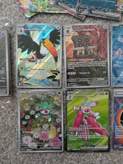 Pokemon TCG Pitch Black IR/Promo/Ex Bundle Goldeen Morpeko Fomantis Lurantis - Image 3