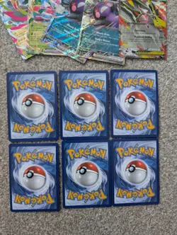 Pokemon TCG Pitch Black IR/Promo/Ex Bundle Goldeen Morpeko Fomantis Lurantis - Image 4