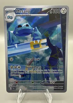 Pokemon TCG-Metang-094/086-Me04: Chaos Rising-Illustration-Holo-M/NM - Image 1