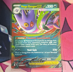 Pokemon TCG Mega Gengar Ex 056/094 Phantasmal Flames DR - Image 1
