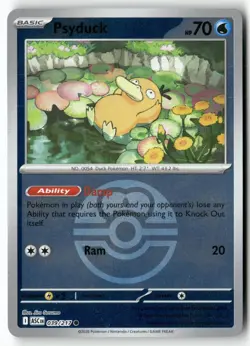 Psyduck (Love Ball) 039/217 Common Ascended Heroes Pokemon Reverse Holo NM - Image 1