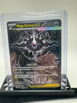 Mega Darkrai ex 116/084 Pitch Black Special Illustration Rare Pokemon TCG SIR - Image 1