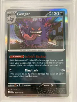Pokemon Gengar 059/088-Graded 10-Perfect Order English - Image 2