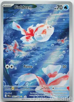 Goldeen 087/084 Illustration Rare Pitch Black Pokemon Holo Near Mint - Image 1