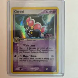 Claydol 38/110 Reverse Holo EX Holon Phantoms Pokemon 2006 - Image 1