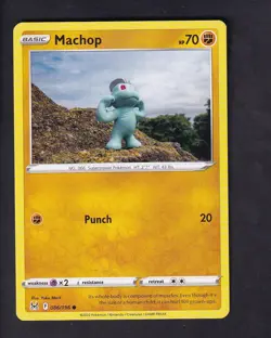Machop 086/196 Common Lost Origin Pokemon Near Mint - Image 1