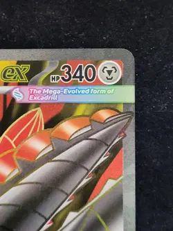 NM Pokemon Pitch Black Mega Excadrill ex 103/084 Ultra Rare Full Art - Image 3