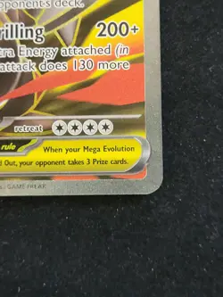 NM Pokemon Pitch Black Mega Excadrill ex 103/084 Ultra Rare Full Art - Image 4