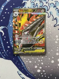 Pokemon TCG Mega Excadrill ex Pitch Black 103/084 Ultra Rare Full Art - Image 1