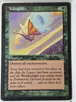 Tranquility - Mercadian Masques - Magic the Gathering MTG Nice! - Image 1